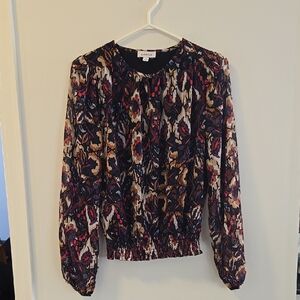 Evereve Multicolor Patterned Blouse